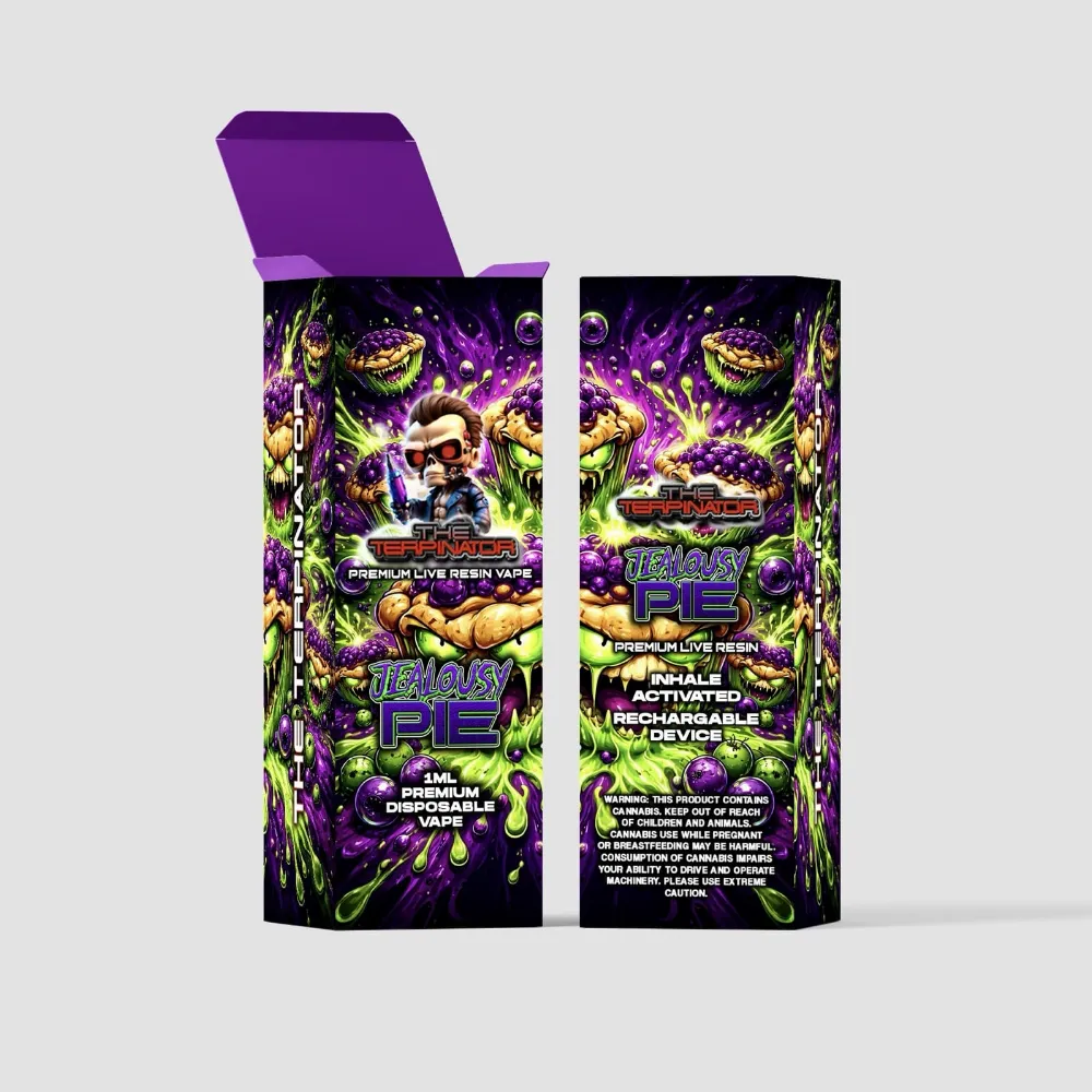 The Terpinator 1ml Premium Disposable Vapes, V1 Masterbox x50